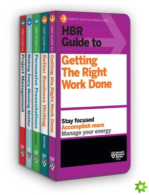 HBR Guides to Being an Effective Manager Collection (5 Books) (HBR Guide Series)