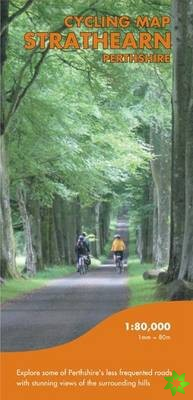 Cycling Map Strathearn Perthshire