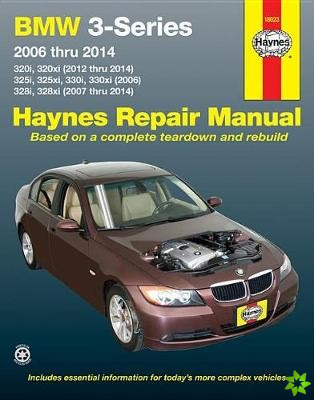 BMW 3-Series 320i & 320xi (2012-2014), 325i, 325xi, 330i & 330xi (2006) & 328i & 328xi (2007-2014) Haynes Repair Manual (USA)