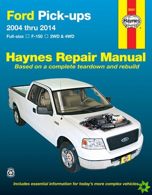 Ford full-size petrol pick-ups F-150 2WD & 4WD (2004-2014) Haynes Repair Manual (USA)