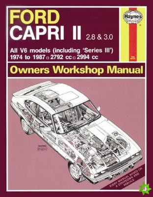 Ford Capri II (and III) 2.8 & 3.0 V6 (74 - 87) Haynes Repair Manual