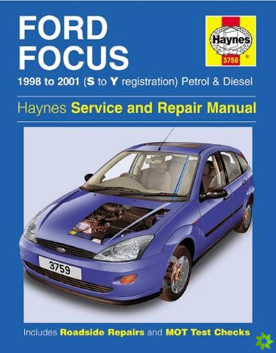 Ford Focus Petrol & Diesel (98 - 01) Haynes Repair Manual