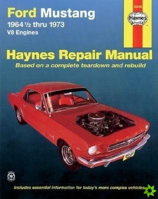 Ford Mustang, Mach 1, GT, Shelby, & Boss V-8 (1964-1973) Haynes Repair Manual (USA)