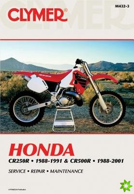 Honda CR250R (1988-1991) & CR500R (1988-2001) Motorcycle Service Repair Manual