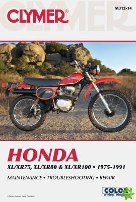 Honda XL/XR75, XL/XR80 & XL/XR100 Series Motorcycle (1975-1991) Service Repair Manual