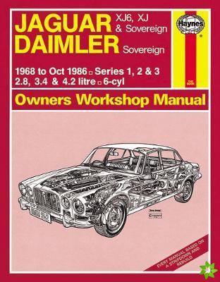Jaguar XJ6, XJ & Sovereign; Daimler Sovereign (68 - Oct 86) Haynes Repair Manual