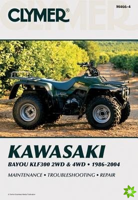 Kawasaki Bayou KLF300 2WD (1986-2004) & 4WD (1989-2004) Service Repair Manual