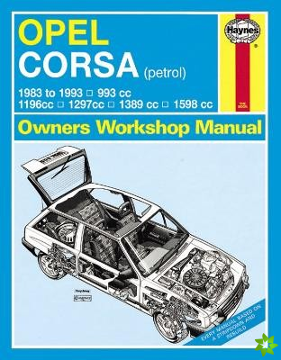 Opel Corsa Petrol (83 - Mar 93) Haynes Repair Manual