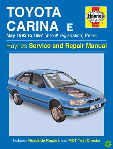 Toyota Carina E Petrol (May 92 - 97) Haynes Repair Manual