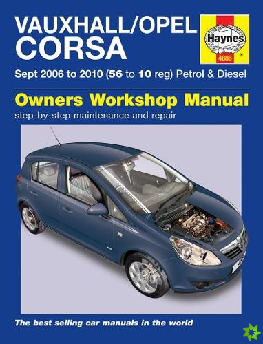 Vauxhall/Opel Corsa Petrol & Diesel (Sept 06 - 10) Haynes Repair Manual