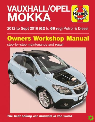 Vauxhall/Opel Mokka Petrol & Diesel (12 - Sept 16) 62 to 66 Haynes Repair Manual