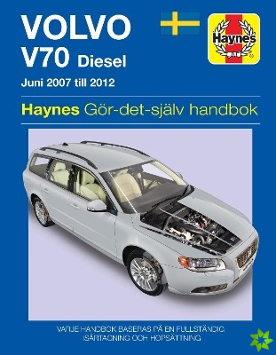 Volvo V70 diesel (2007 - 2012) Haynes Repair Manual (svenske utgava)