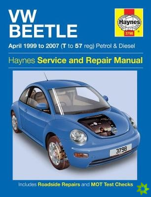 VW Beetle Petrol & Diesel (Apr 99 - 07) Haynes Repair Manual