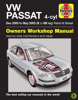 VW Passat Petrol & Diesel (Dec 00 - May 05) Haynes Repair Manual