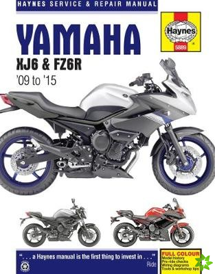 Yamaha XJ6 & FZ6R (2009-2015) Haynes Repair Manual