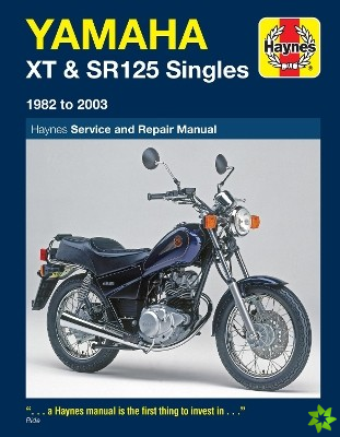 Yamaha XT & SR125 (82 - 03) Haynes Repair Manual