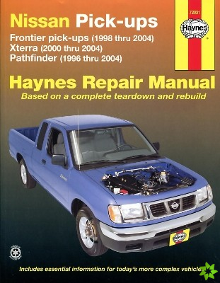 Nissan Frontier, Xterra & Pathfinder (9604) covering Frontier Pick-up (98-04), Xterra (00-04) & Pathfinder (96-04) Haynes Repair Manual (USA)