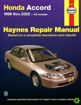 Honda Accord (1998-2002) Haynes Repair Manual (USA)