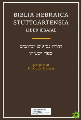 Biblia Hebraica Stuttgartensia (Bhs) Liber Jesaiae (Isaiah) (Softcover)