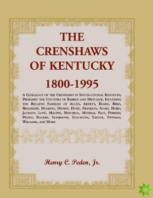 Crenshaws of Kentucky, 1800-1995