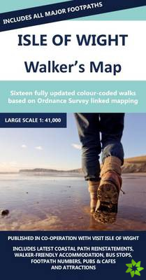 Isle of Wight Walkers Map