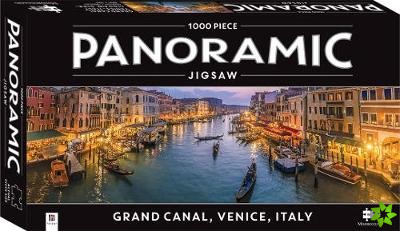 1000 Piece Panoramic Jigsaw Puzzle Grand Canal, Italy