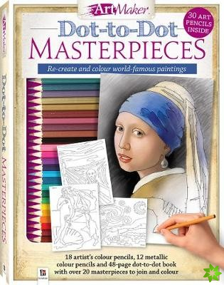 Art Maker Dot-to-Dot Masterpieces Kit (portrait)