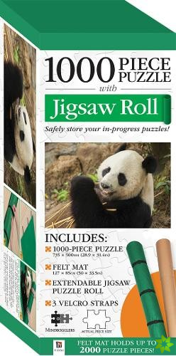 Jigsaw Roll with 1000-Piece Puzzle: Panda (reformat)
