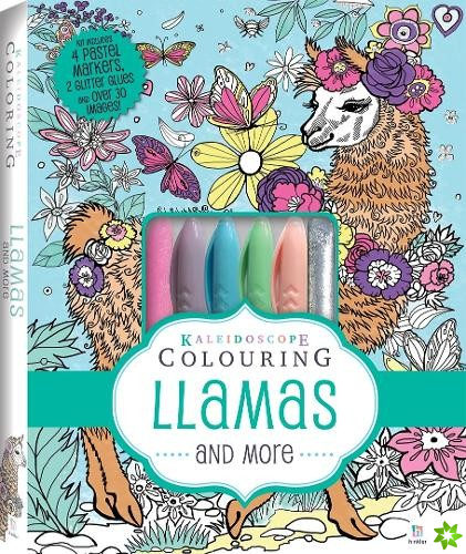 Kaleidoscope Colouring: Llamas and More