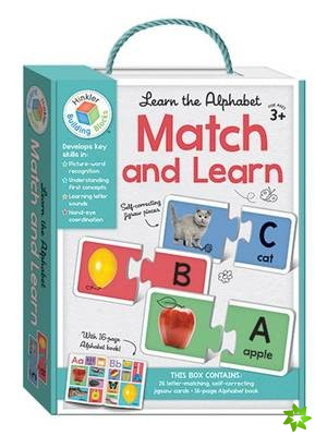 Learn the Alphabet Building Blocks Match and Learn Cards