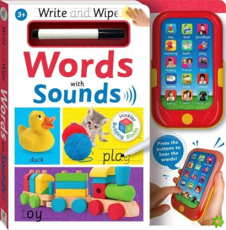 Write & Wipe: Animals with Sounds