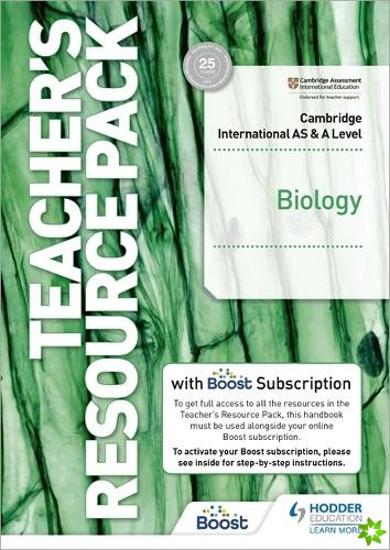 Cambridge International AS & A Level Biology Teacher's Resource Pack with Boost Subscription