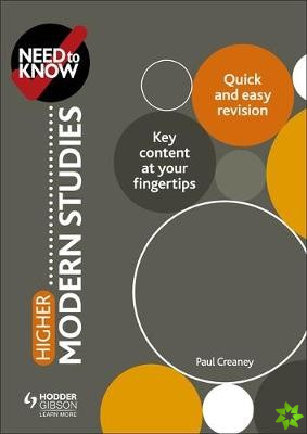 Need to Know: Higher Modern Studies