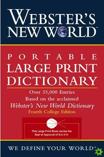Webster's New World Portable Large Print Dictionary, Second