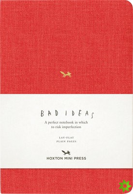 Notebook For Bad Ideas - Red/plain