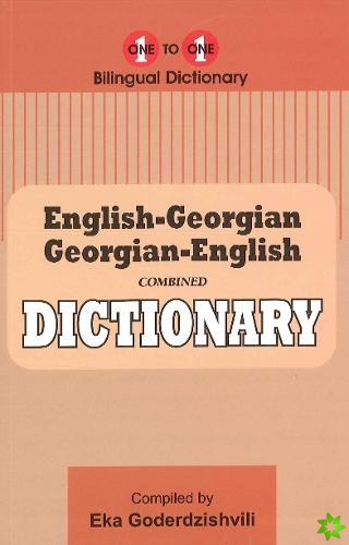 English-Georgian & Georgian-English One-to-One Dictionary (exam-suitable)
