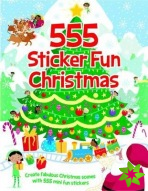 555 Sticker Fun Christmas
