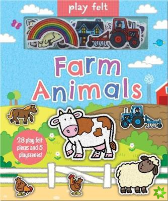 Play Felt Farm Animals - Activity Book