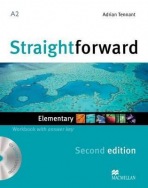 Straightforward 2nd Edition Elementary Level Workbook with key a CD