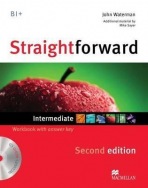 Straightforward 2nd Edition Intermediate Level Workbook with key a CD Pack