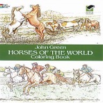 Horses of the World Colouring Book