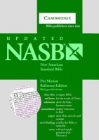 NASB Pitt Minion Reference Bible, Black Goatskin Leather, Red-letter Text, NS446:XR