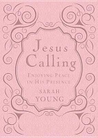 Jesus Calling, Pink Leathersoft, with Scripture References