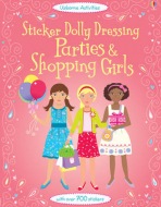 Sticker Dolly Dressing Parties a Shopping