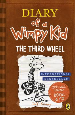 Diary of a Wimpy Kid: The Third Wheel book a CD