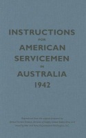 Instructions for American Servicemen in Australia, 1942