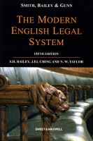 Smith, Bailey a Gunn on The Modern English Legal System