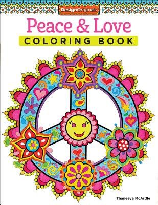 Peace a Love Coloring Book