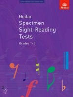Guitar Specimen Sight-Reading Tests, Grades 1-8