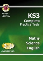 KS3 Complete Practice Tests - Maths, Science a English